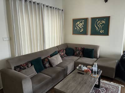 Elegant L-Shape Sofa Set – 6 Seater – Excellent Condition