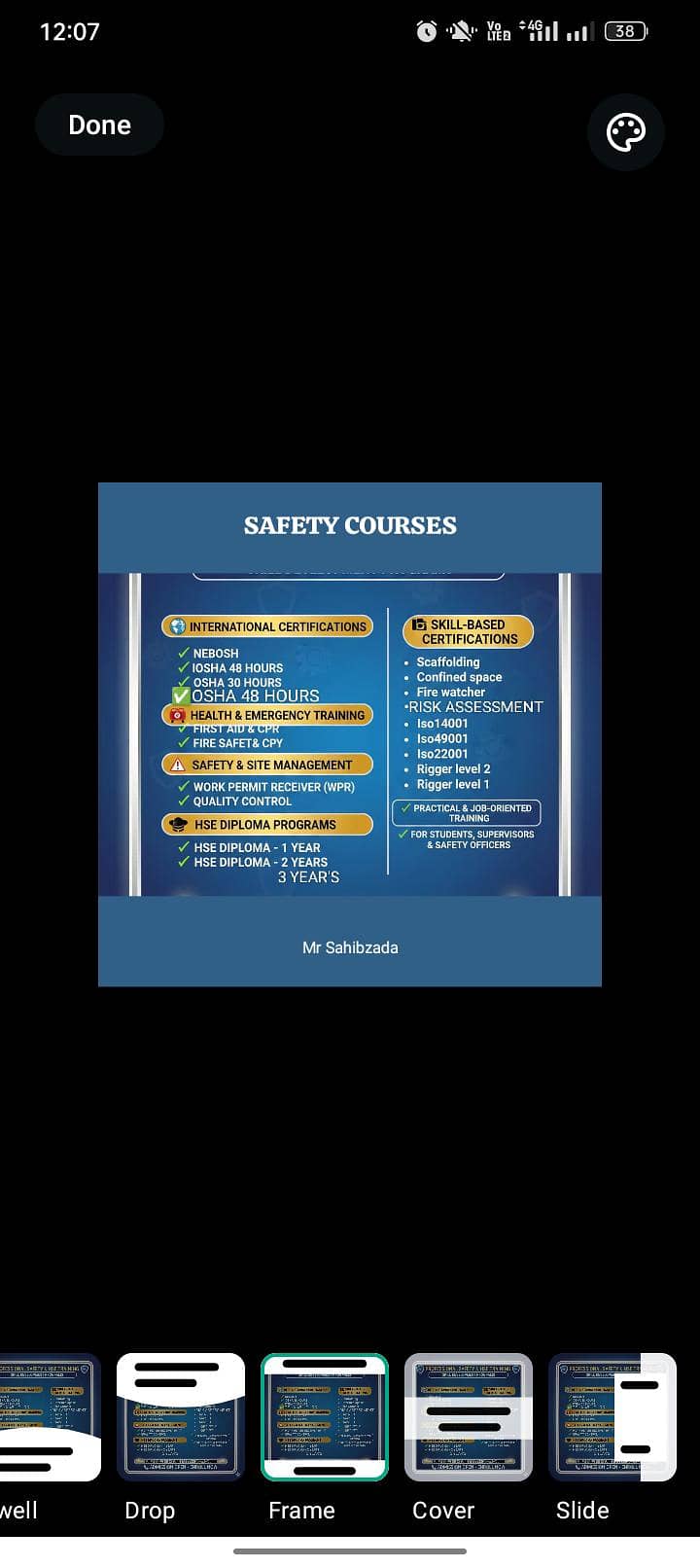 SAFETY  COURSES 1