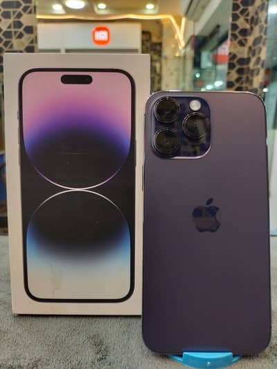 iPhone 14 Pro Max duel ESIM PTA Approved 128gb