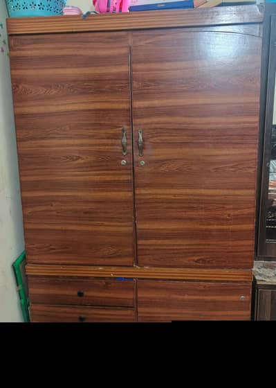 wood cupboard