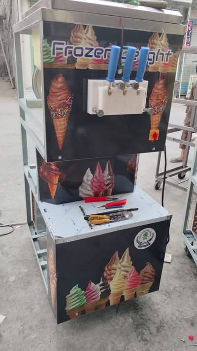 Cone Ice Cream mechine I Chocolate Melting Machine Mango Juice Machine