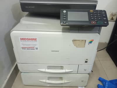 Ricoh aficio mpf 305 color photocopy machine