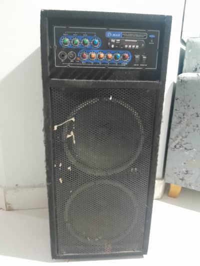 Maga Speaker with complete sound system.