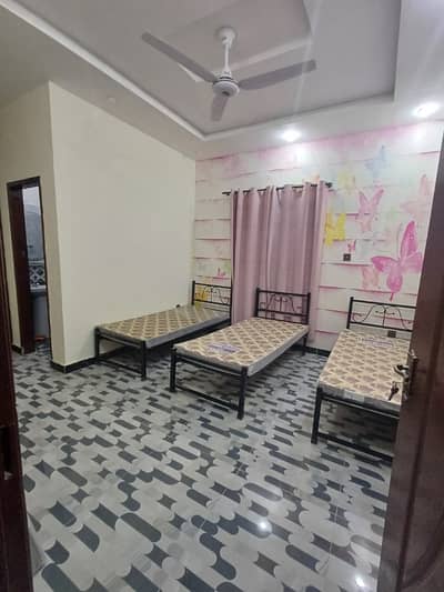 10 Marla Triple Storey Furnished Girls Hostel for Rent | 18 Rooms | Ready Setup