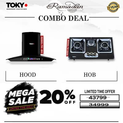 Tokyo Kitchen Hood And Hob Combo Ramadan Deal With Exclusive Discount