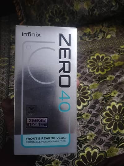 infinix zero 40 5g  16/256