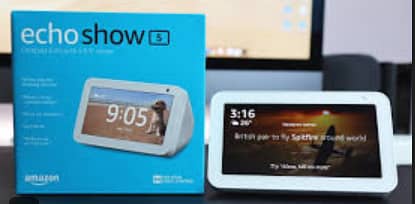 amazon alexa echo show 5 2nd gen used but only for checking with box
