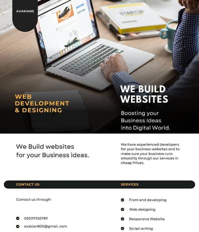 Web development and Designing