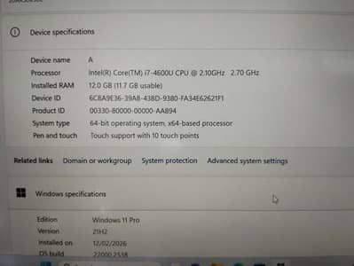Lenovo T440S Corei7