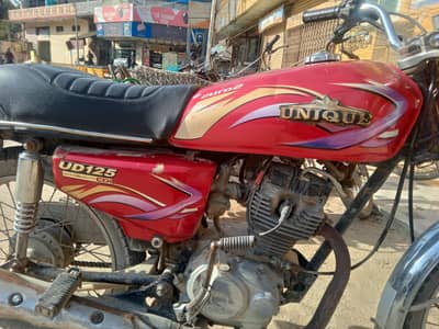 unique 125 Karachi num 2017 model 100 percent original