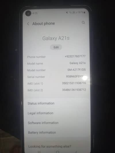 galaxy a21 all ok