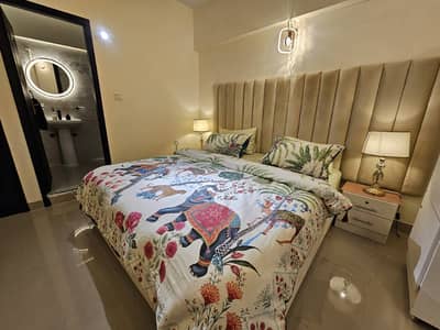 Short time 1bed ROM full furnished apartments safe and scour 100%coupe allow