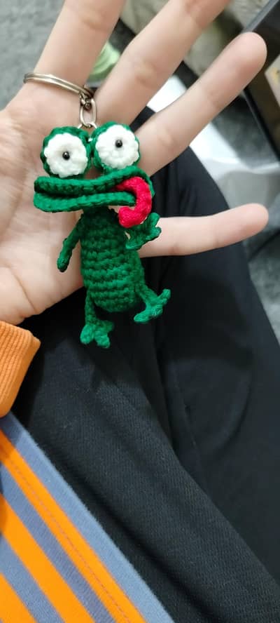 crochet keychains