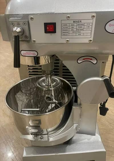 dough mixer 20ltr imported new roller conveyor deck oven kitchen setup