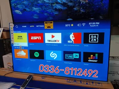 48" inch Smart Led Tv UHD 4k Bezeless (32" 43" 55" 65" 75" 85)