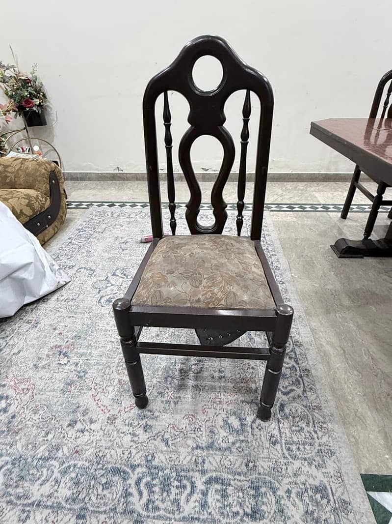 8 CHAIRS DINING TABLE 1