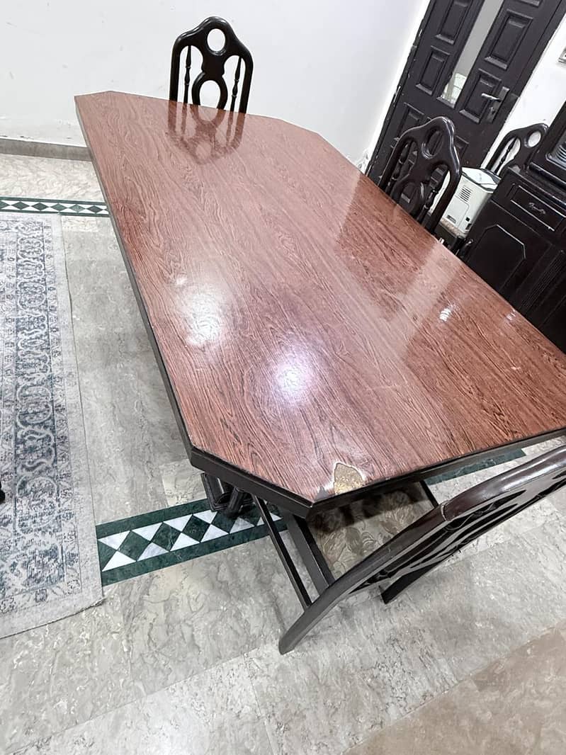 8 CHAIRS DINING TABLE 2