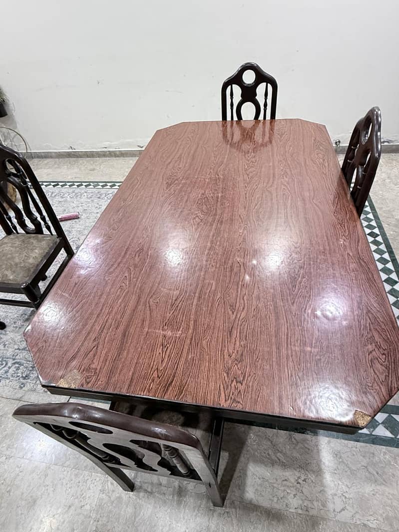 8 CHAIRS DINING TABLE 5