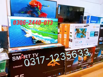 samsung 32" 43" inch Smart Led tv frameless fiberglass new Model 2026
