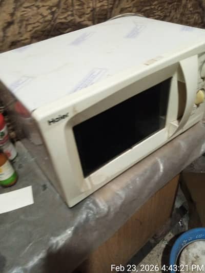 Haier microwave