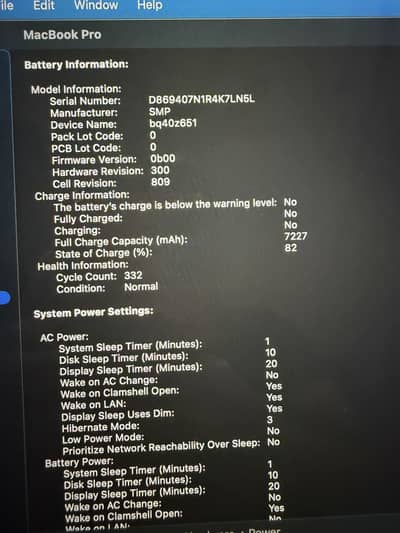 MacBook pro i9, 2019 , 1 TB SSD