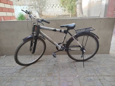 Bicycles black colour