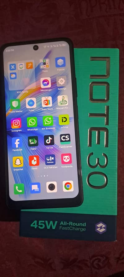 infinix note 30 8/256