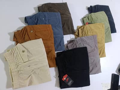 pure 100% cotton trousers   super soft.  garment dye. very comfortable