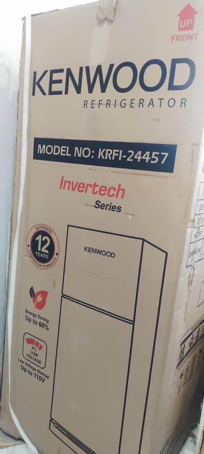 Unused refrigerator for sale. Kenwood. KRFI 24457