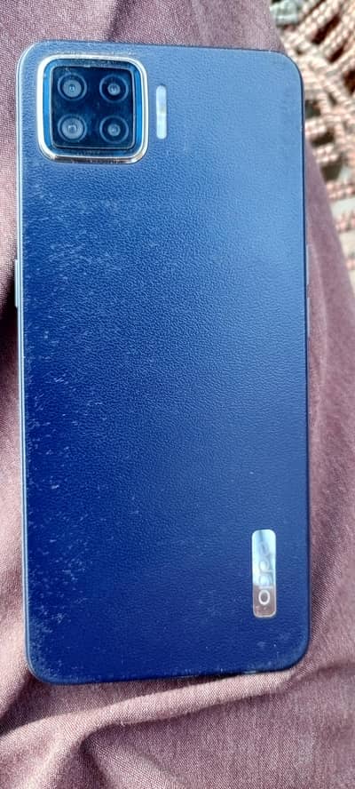 OPPO f17 mobile GB 8/256 BLUE COLOR complete box