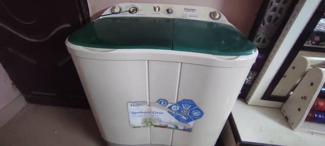 haier washing machine