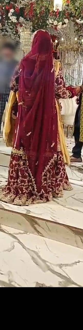 bridal farshi lehnga ( heavy embroidered )
