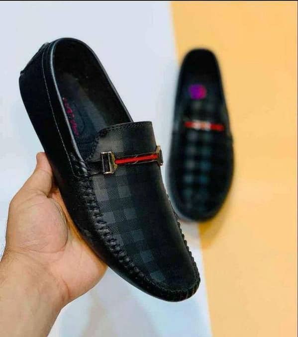 Men rexine casual loafers