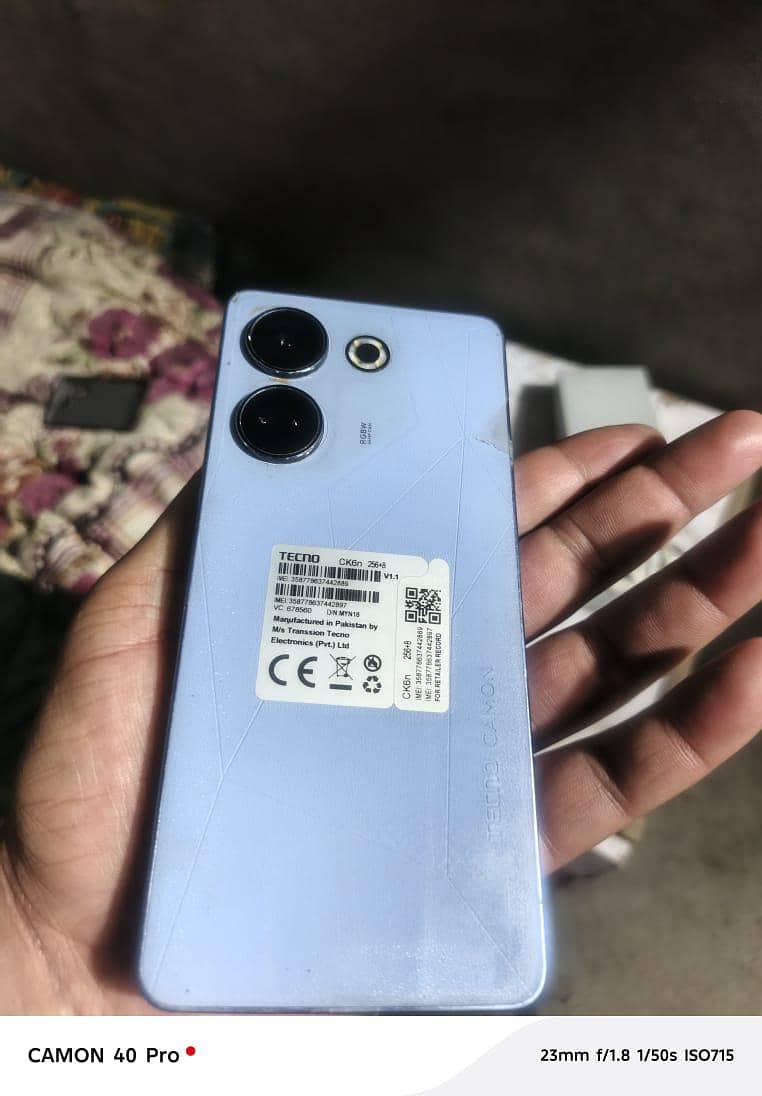 Tecno Camon 20 0