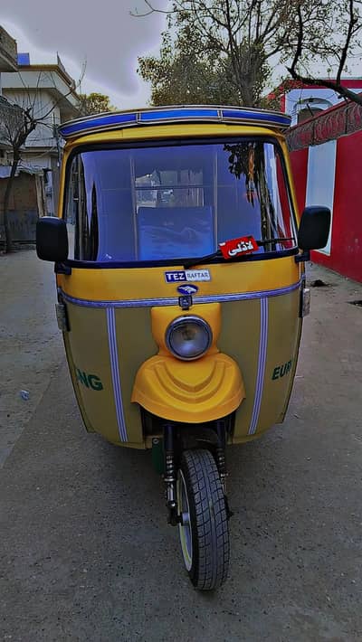 TAZRAFTAR RIKSHA BLUE COLOR