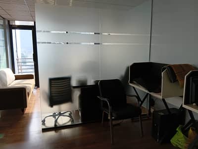 FULLY FURNISHED OFFICE IS AVAILABLE ONTHE RENT IN THE BRAND NEW COMMERCIAL BUILDING AT BAHDURABAD