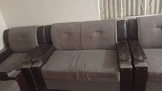 sofa with center table