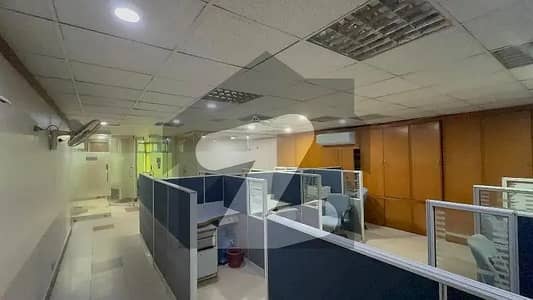 FURNISHED OFFICE IS AVAILABLE ON THE RENT INTHE COMMERCIAL BUILDING AT SHAHRE E FAISAL