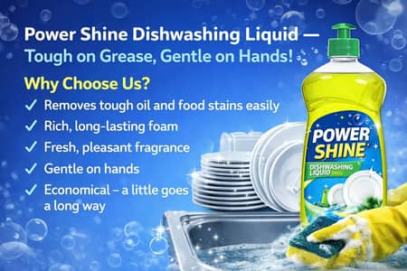 Power Shine Dishwashing Liquid