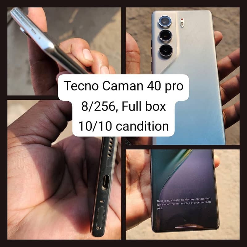 Tecno camon 40pro 0