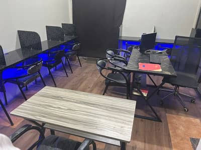 Office Space For Rent Furnished, Ideal For Call Center Location Haroon   Royal City , Gulistan e Johar, Block 17