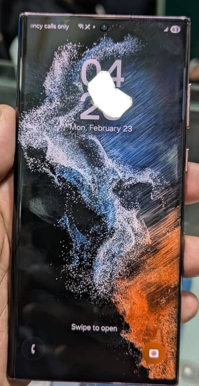 Samsung s 22 ultra no dot no shade 12/256 dual sim