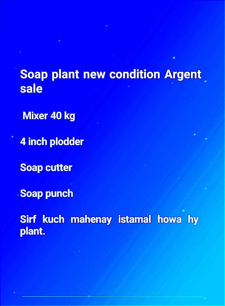 Soap Making Machine 0