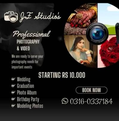Wedding Photoshoot, Videography, Drone Videography