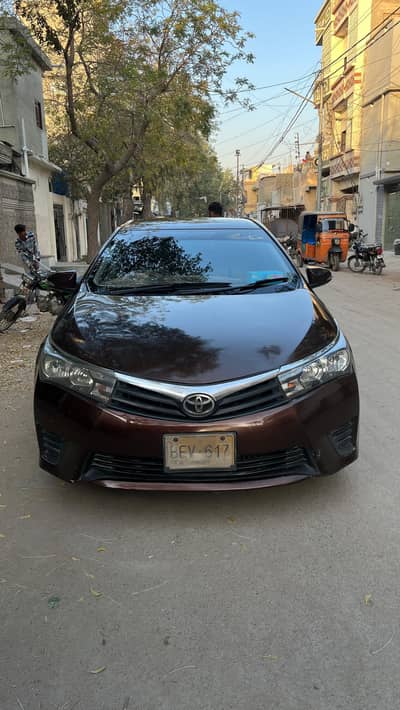 Corolla 2015 reg 2016