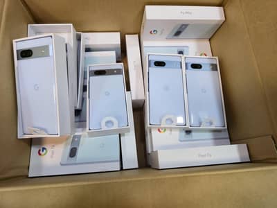 Google Pixel 7a ( Pixel 7 Pixel 8 Pixel 7Pro) PTA Approved Box Pack