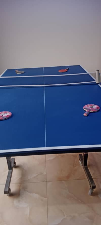 Table tennis with all accessories