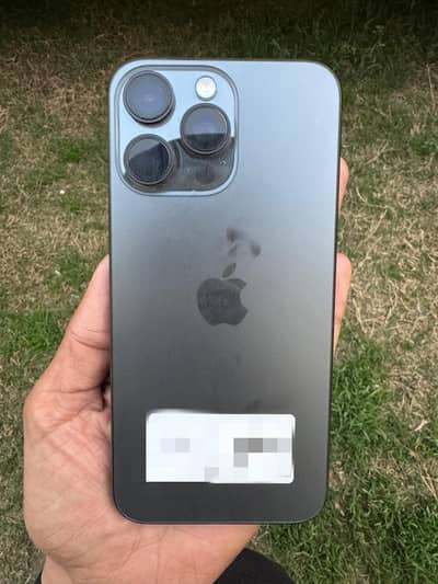 Iphone 15 pro max 256gb Black Titanium