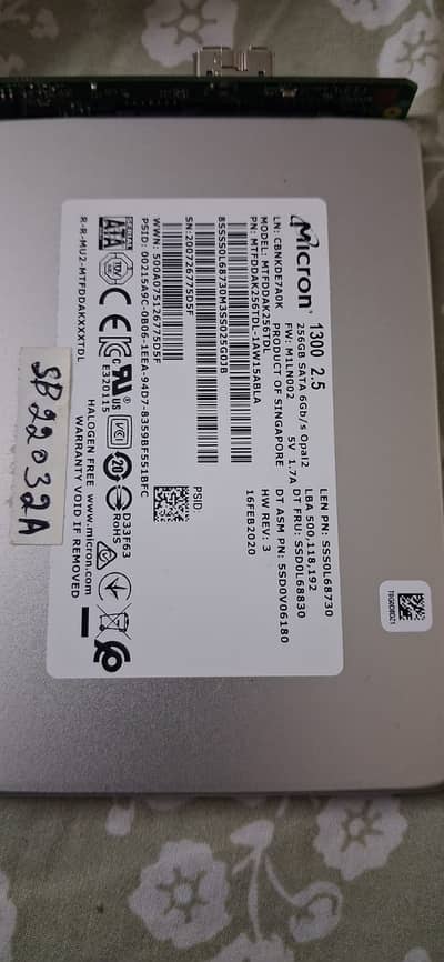 Micron 256GB SSD (2.5" SATA) - PC & Laptop  - [80%+]