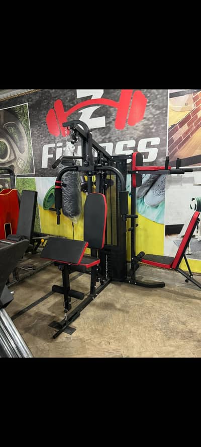 Complete Homegym Setup | Treadmill | Exercise bike | Bench press| Rods